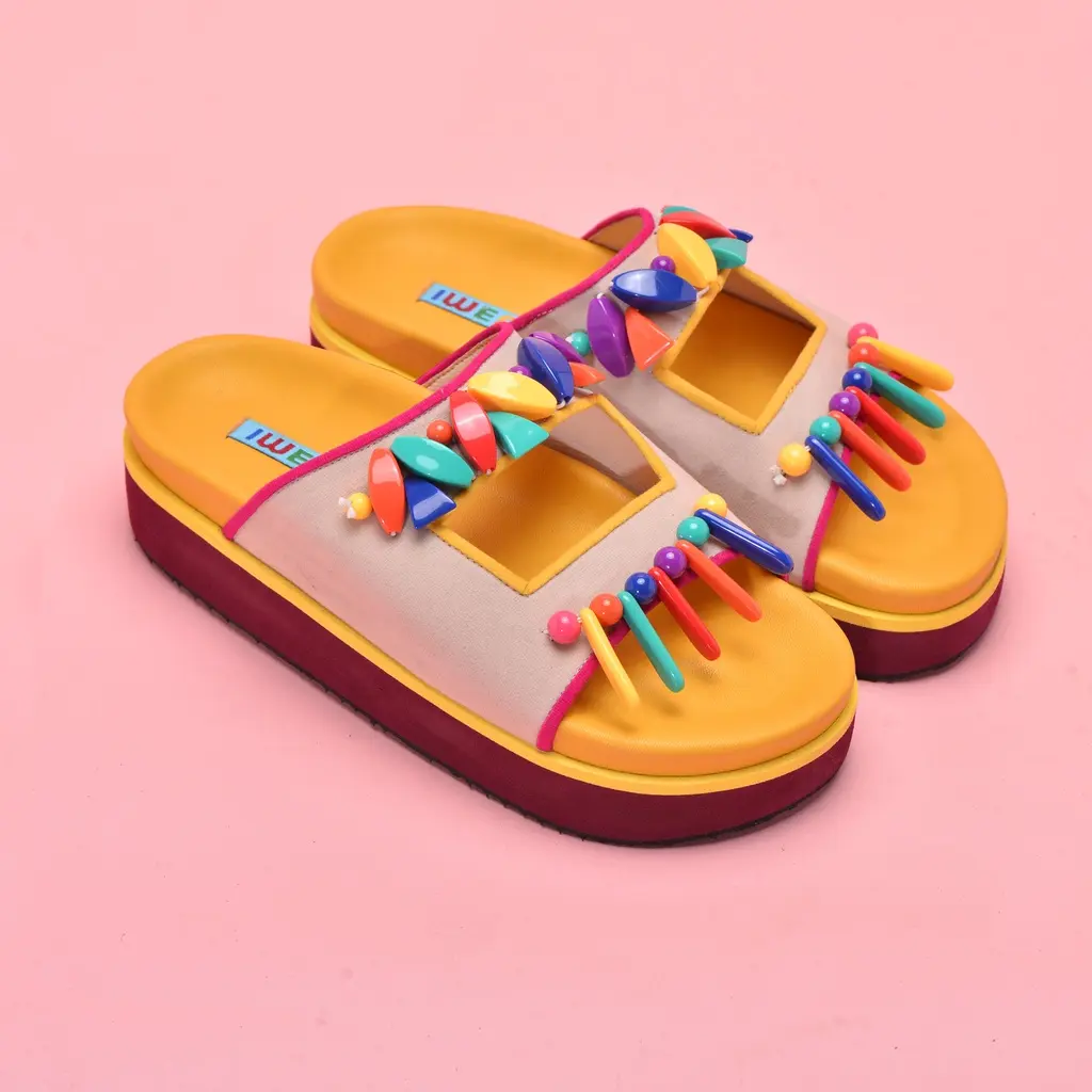 IWEARUP Milka Cream Sandals