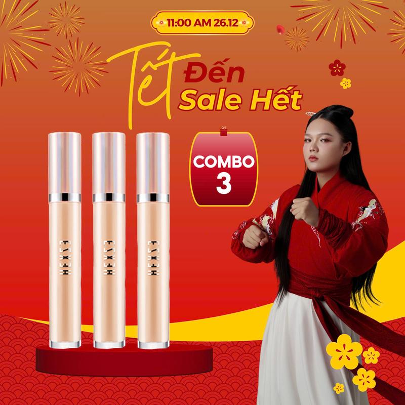 COMBO 2 CHE KHUYẾT ĐIỂM ĐỘ CHE PHỦ CAO MỎNG NHẸ TỰ NHIÊN