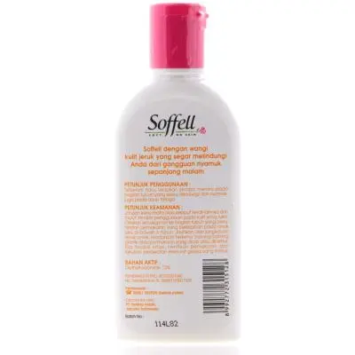Soffell Lotion Anti Nyamuk Kulit Jeruk 80 g 3