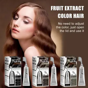 【TERSEDIA & COD】Pewarna Rambut Sisir, Krim Pewarna Rambut, Pewarna Rambut Hitam, Pewarna Rambut Coklat, Pewarna Rambut Aman, Pewarna Rambut Tiga Warna Opsional, Pewarna Rambut Praktis Dan Cepat