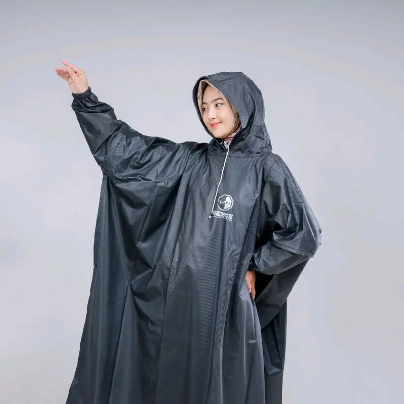 Jas Hujan Ponco Kelelawar Raincoat Batman Bahan Pvc 0,25 By HENDZ 6
