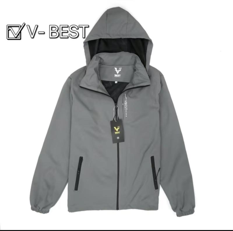 Áo khoác nam, nữ HIDOLI Menswear Jacket chống nước, chống bụi, mũ tháo rời 5