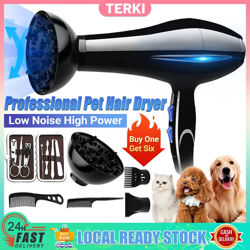 Pet Dog Dryer Blower Cat Dog Hair Dryer Professional Low Noise Dog Dryer Blower Grooming