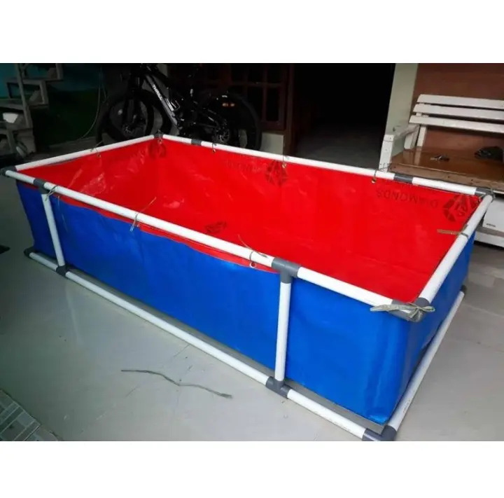KOLAM TERPAL 2x1x50 BONUS PEMBUANGAN AIR (A8) 5