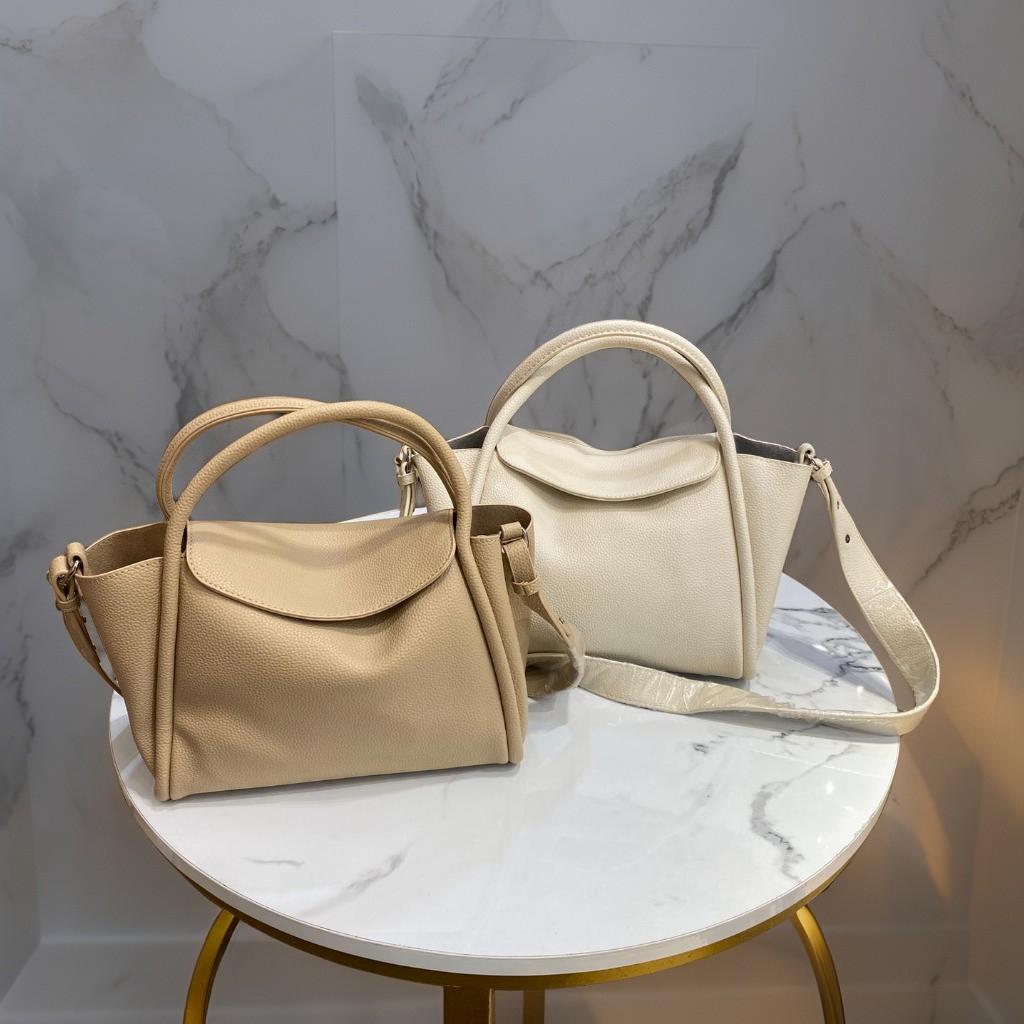Levy Bucket Flap Top Handle Tas Wanita Slingbag Tas Cantik