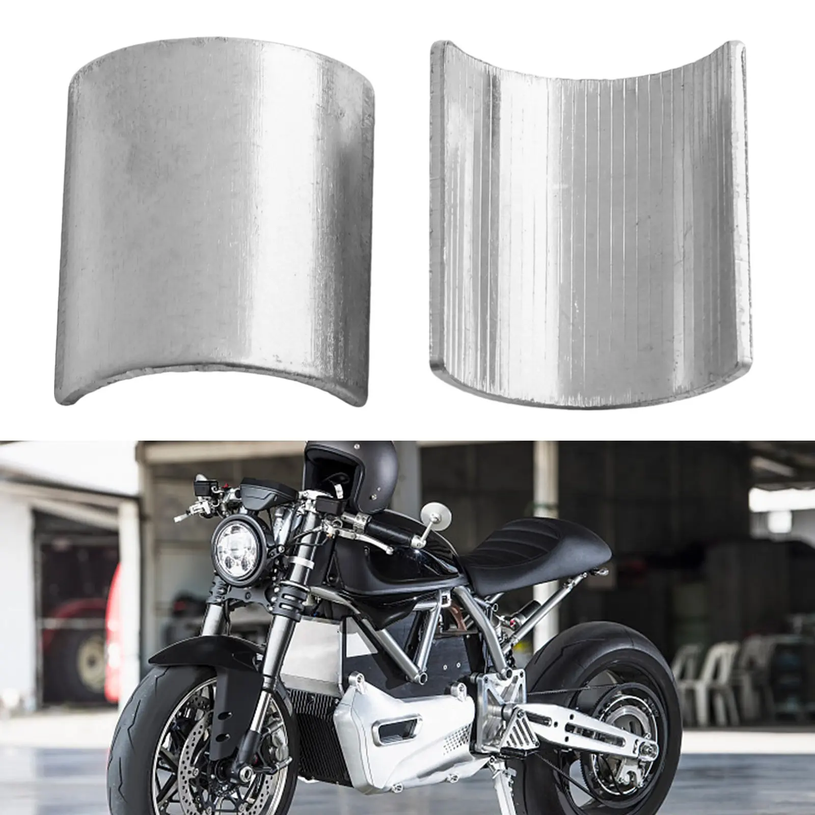 25-22mm Motorcycle Modified Handlebar Pressure Bushing Aluminum Handlebar Clamp