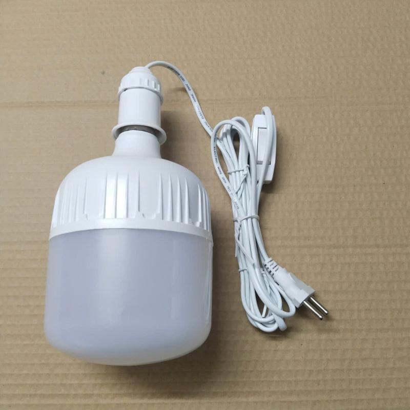 Product Introduction of Bóng Đèn LED 50w + Đui Đèn Liền Dây Có Công Tắc Tiện Lợi 3m - Đèn Led 30W 40W 50W Tiết Kiệm Điện, Độ Sáng Cao Kèm Dây Đui Chui 8
