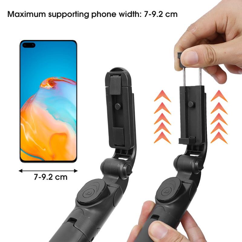 Gậy Chụp Ảnh Tự Điều Khiển Từ Xa Bluetooth Điện Thoại Di Động, Tripod Có Thể Gấp Gọn Cầm Tay Giá Đỡ Điện Thoại Di Động Đa Năng Thông Dụng Giá Đỡ Nguồn Sáng Phụ Làm Đẹp, Tích Hợp Tính Năng Chụp Ảnh Tự Selfie Phụ Kiện Titan Phone 4