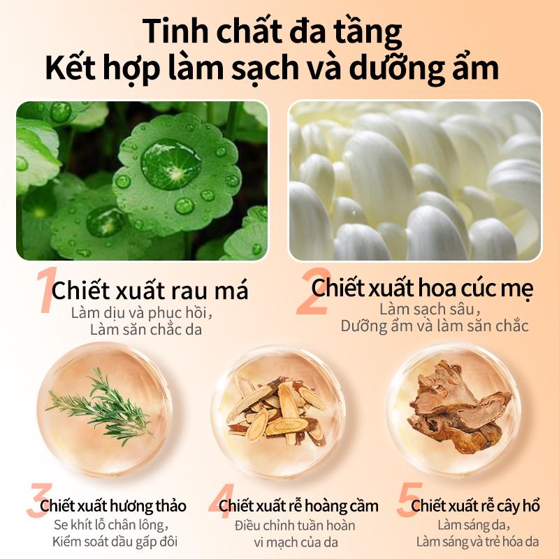 Sữa Rửa Mặt Vitamin C Niacinamide, Kangyan, Làm Trắng Và Trẻ Hóa Da, Thu Nhỏ Lỗ Chân Lông, Làm Sạch Sâu, Nuôi Dưỡng, Unisex 2