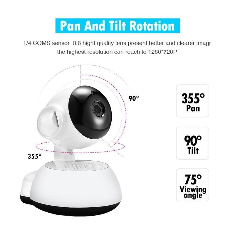 Camera mạng, V380, WiFi không dây, màn hình Trong Nhà Thích hợp cho gia đình, công ty và cửa hàng, PTZ thông minh, có thể được sử dụng để giám sát Chó chó Con 4