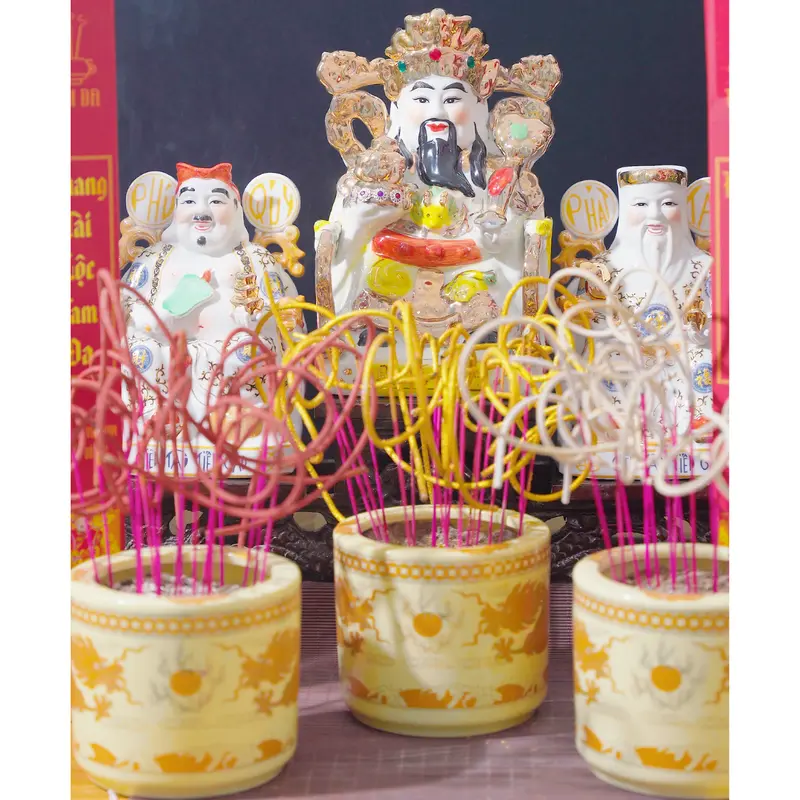 Combo 3 hộp hương TÀN VÀNG ÁNH KIM Cuộn Tàn số 6 Tam Đa  - 80 nén/1 hộp 0