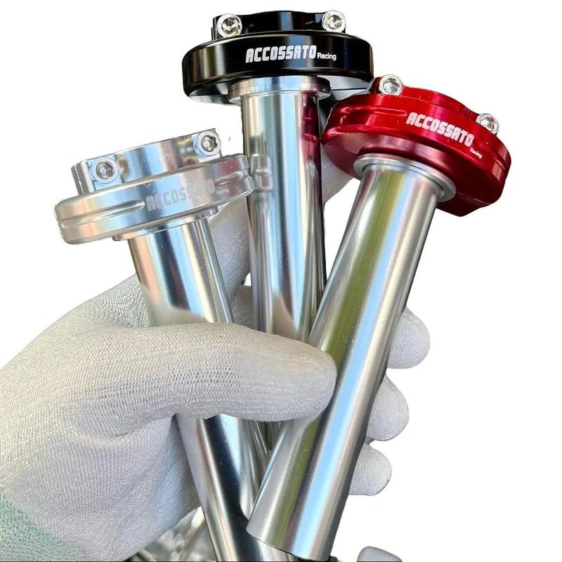 Cùm Tăng Tốc Accossato CNC siêu nét gắn các dòng xe phổ thông - Phụ Kiện - Phụ Tùng wave 50tq đồ chơi sirius độ xemay doki vario 125