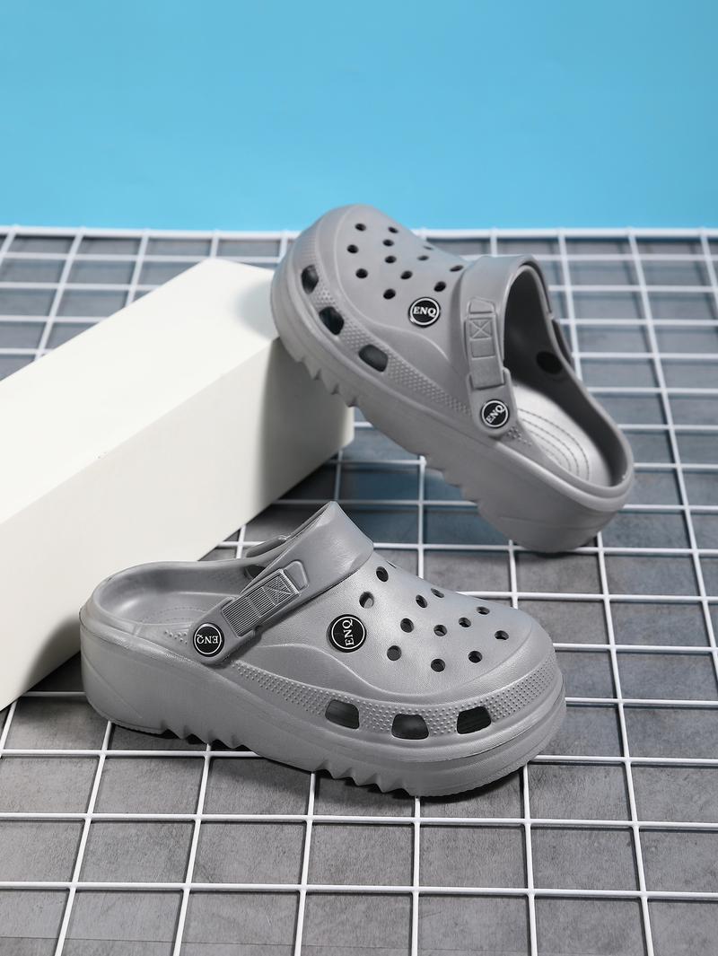 Product Introduction of ENQ Sandals for Women Men EVA Beach Slippers Thick-Soled Anti Slip Breathable Clogs Soft Slide Boy Shoes Walking Shoes Footwear 4
