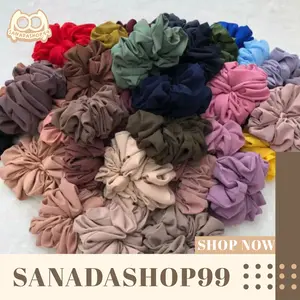 (ACC64) Inner Kuncir Hijab Jumbo Scrunchie Hijab Besar