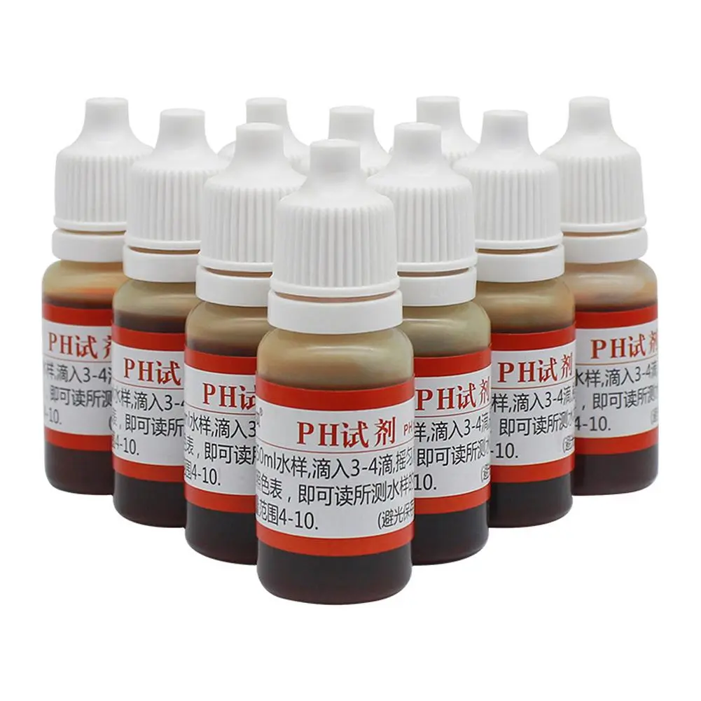 10ML Dung dịch PH đệm Dung dịch hiệu chuẩn PH thực tế Dung dịch chống rò rỉ F4B0