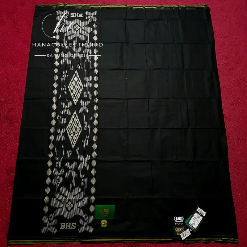 SARUNG BHS COSMO GOLD K26 CHP PPH HITAM POLOS 3
