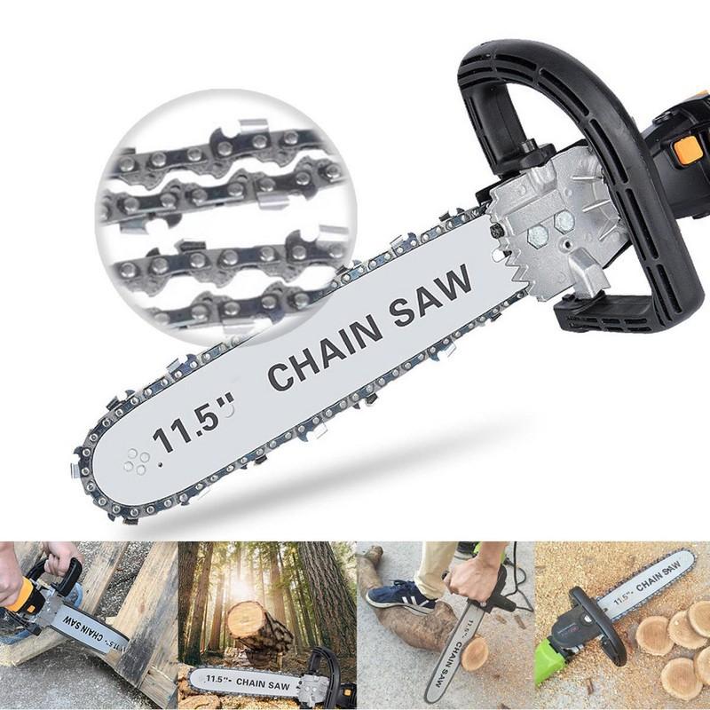 Lưỡi Cưa Chain Saw 11.5'' Gắn Máy Mài - Bộ Chuyển Đổi Máy Mài Máy Cắt Cầm Tay Thành Máy Cưa
