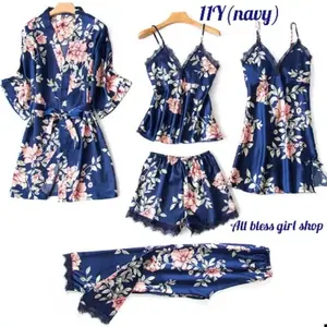 Baju tidur 3 set 5 pcs 11Y 11Z 11YY
