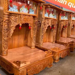 Xưởng bàn thờ thần tài ông địa