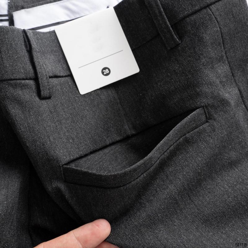 Quần tây âu nam vải SPANDECK cao cấp dày dặn mã Q130 Menswear Pants quandai  nam 6