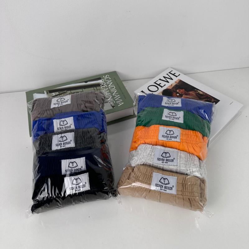 Product Introduction of COMBO 5 Quần đùi nam- Quần đùi thun nam Seven Boxer 16
