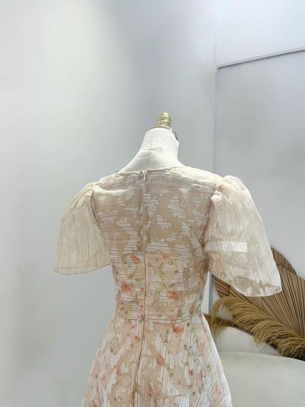 TIELA Đầm váy hoa cổ tim-Helga Dress 6