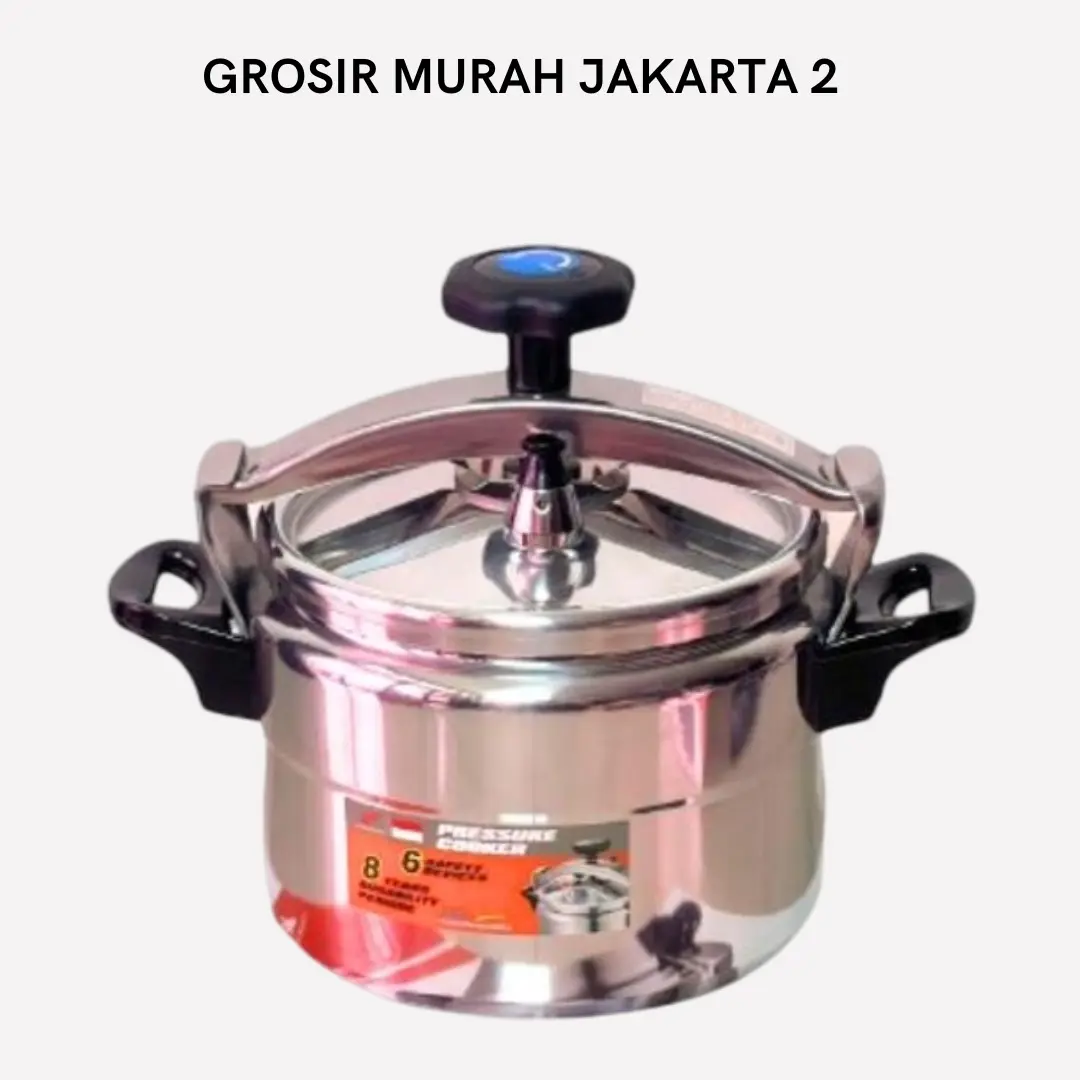 PROMO Pressure cooker Lingkaran Dua | Panci Presto Daging Aluminium High Quality | Kapasiatas 3L, 4L dan 7L Alat Masak Multifungsi