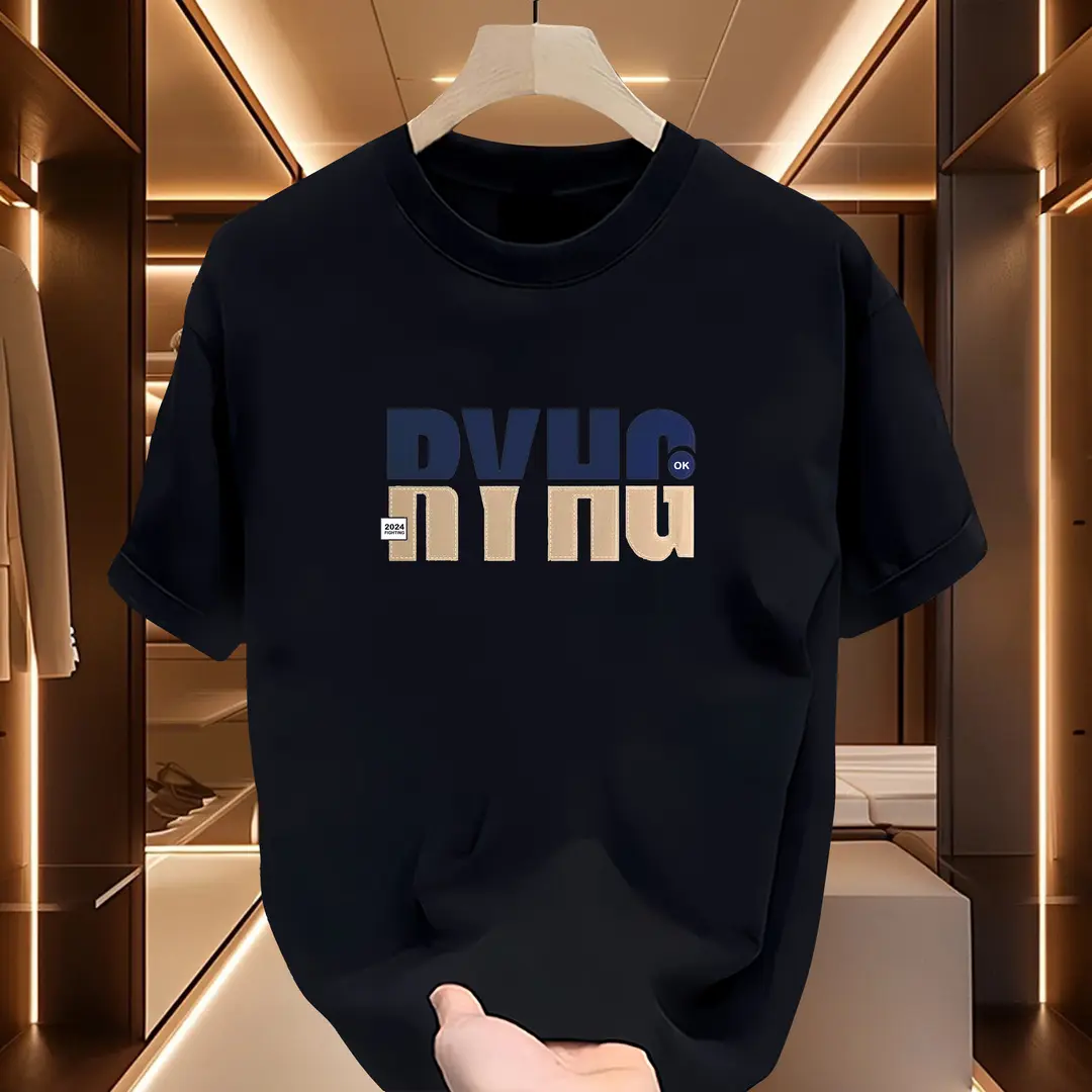 Áo Thun Cotton Ngắn Tay In Hình, Thương Hiệu Thời Trang Mỹ Ins, Dành Cho Nam Và Nữ, Cổ Thuyền Dễ Phối Đồ, Thích Hợp Cho Mùa Hè, Thời Trang Mới, Áo Thun Nam