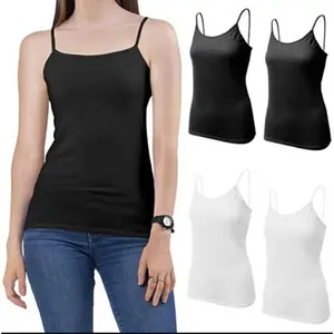 2 PCS TANKTOP DEWASA / TANKTOP tali KOREA / TANKTOP tali kecil / TANGTOP KOREAN STYLE / TANGTOP / SINGLET WANITA / KAOS DALAM WANITA / Atasan Cewek / tanktop Katun / tanktop Panjang / tanktop remaja tank top full body terbuka crop  Dalaman Basic