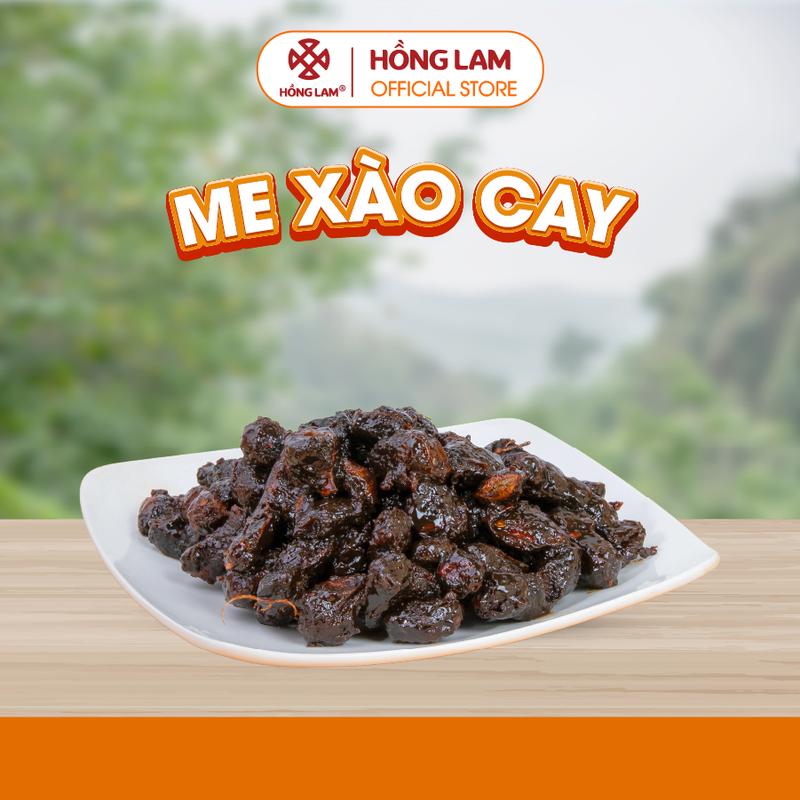  Ô Mai  Xí Muội  Me Xào Cay Hồng Lam - Vị Chua Cay Mặn Ngọt - Hộp  200g,300g  