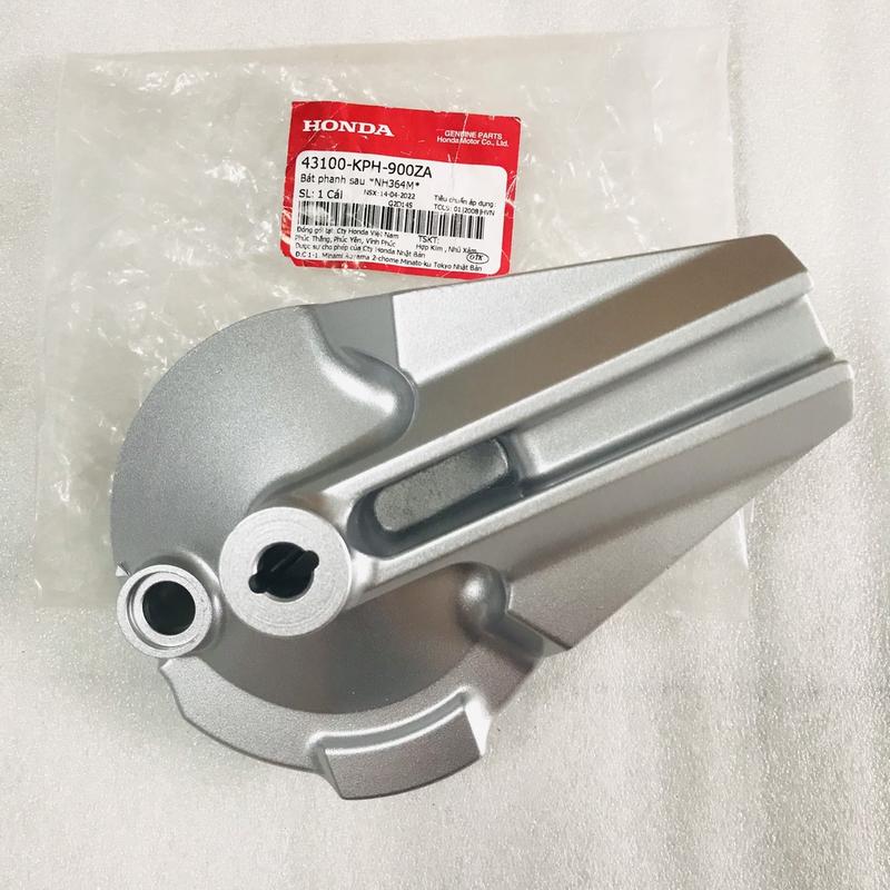 Má đùm sau Future 2, bát má phanh sau Fu 2 zin Honda Việt Nam - 43100-KPH-900ZA