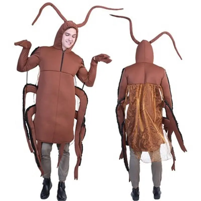 Trang phục cho trẻ em và người lớn hình gián để dự tiệc Halloween, quần áo vui nhộn cho trò chơi đi vệ sinh của người lớn và trẻ em. Tre Nam