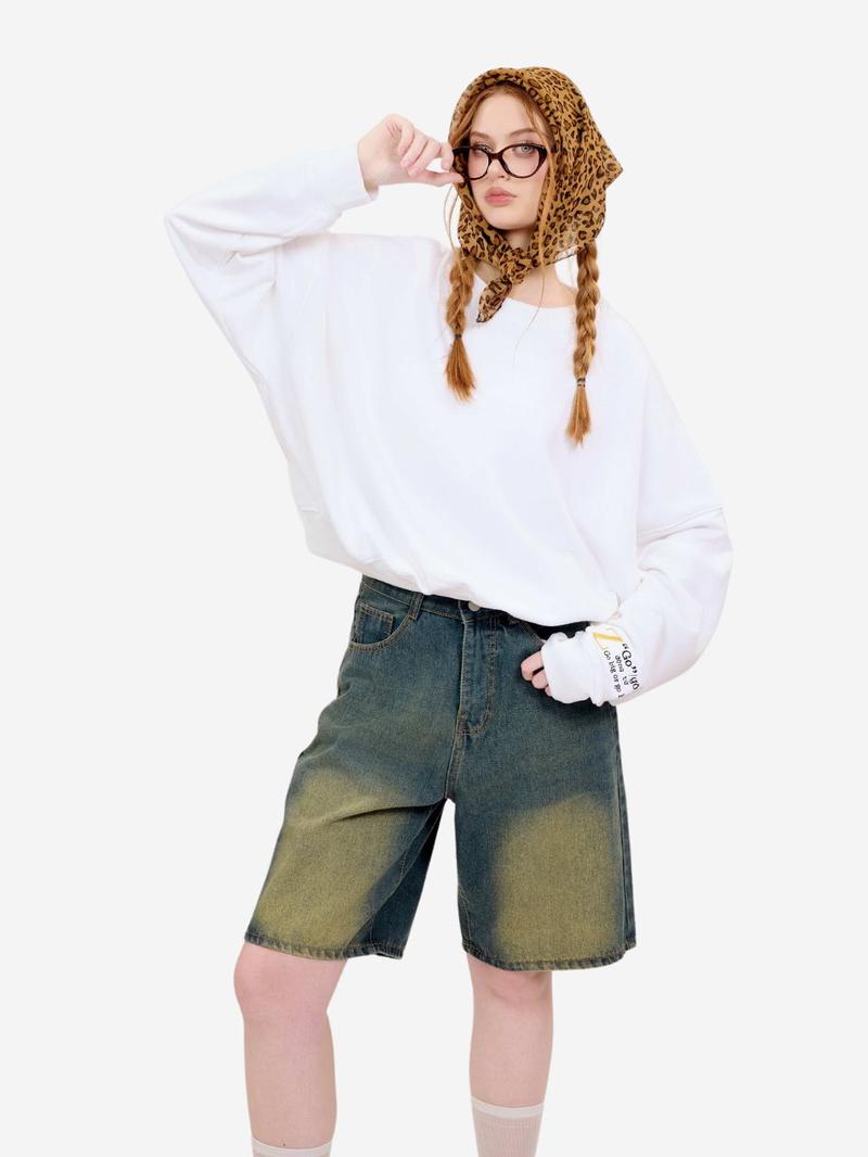 Product Introduction of Áo sweater boxy unisex ZGO chất vải nỉ chân cua dày dặn form rộng unisex phong cách Ulzzang 61SWEATER Women Hoodie Top 6