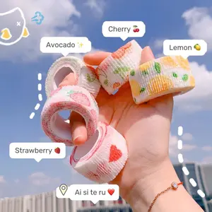 [HARU] 4.5 Meter 1 roll Pattern Writing Bandage Finger Tape Plaster Pelindung Jari