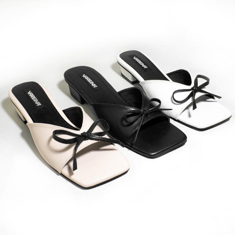 Vareina - Naida Sandal Wanita Tali Pita Heels 3 Cm 4