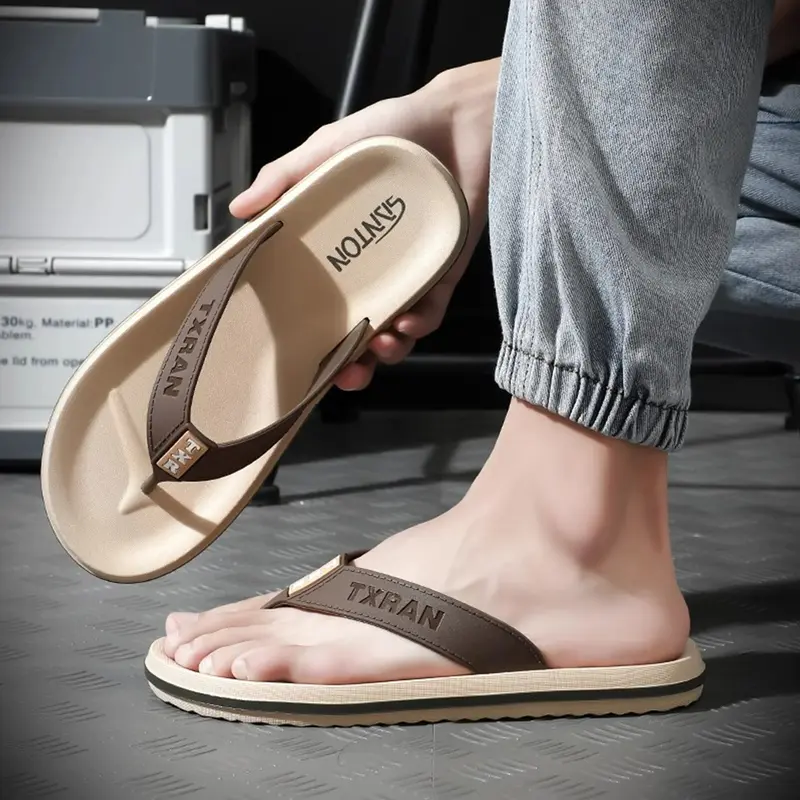 sandal pria keren sandal jepit pria sandal laki laki kekinian anti licin sandal casual pria ruangan sandal karet pria 6