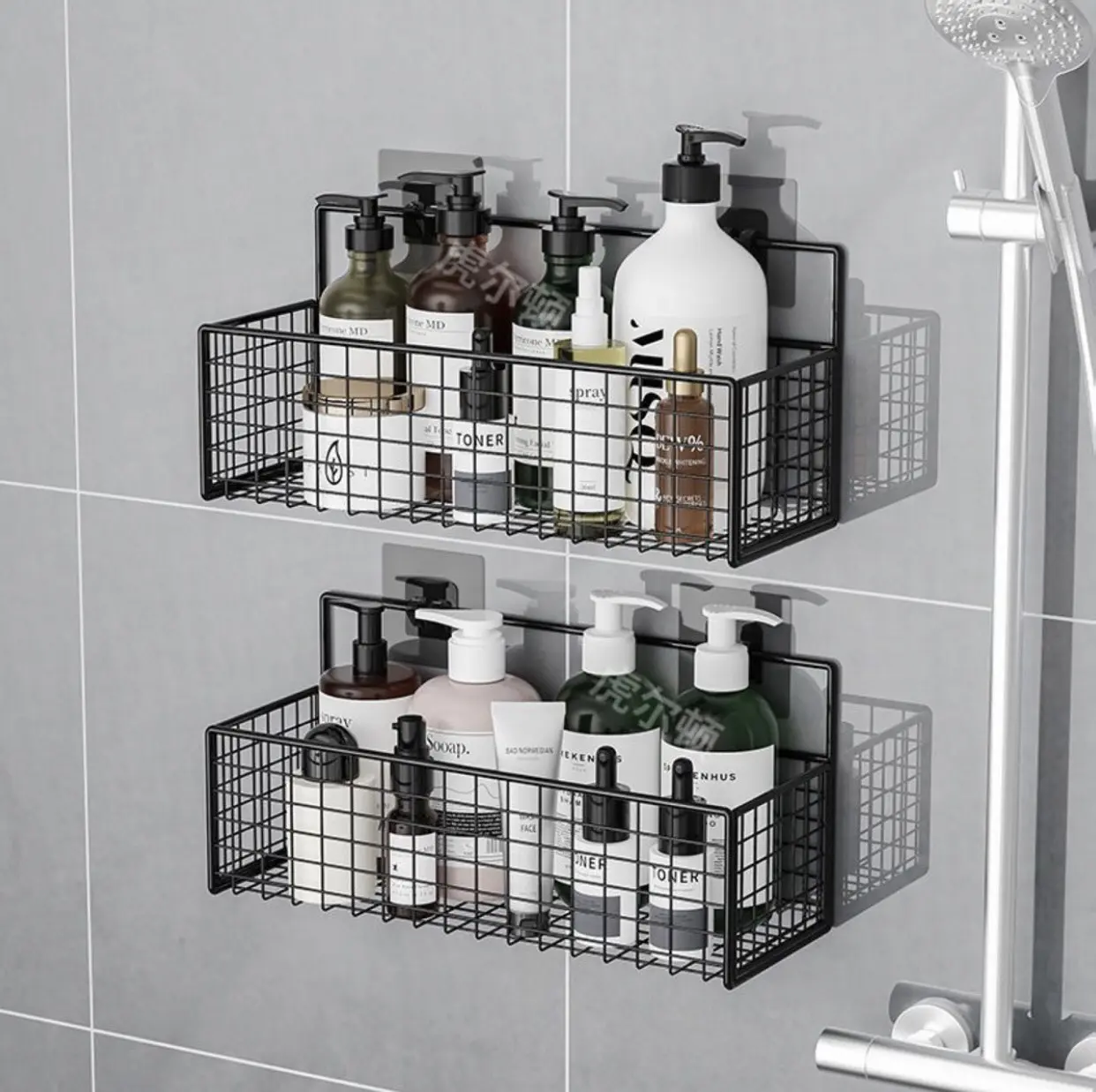Kệ Dán Tường Đa Năng, Đựng Đồ Siêu Tiện Lợi Kitchen Nhà Bếp kệ  danang