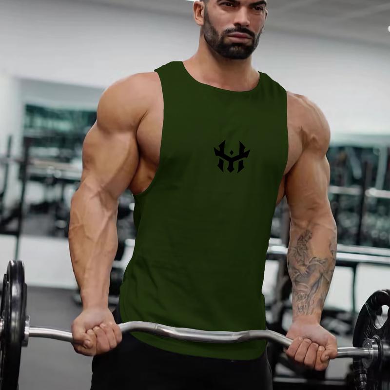 Product Introduction of Men's Summer Sleeveless T Shirt Gym Basketball Sportswear Tank Tops Print Casual Quick-drying Vest Male Fitness Men's Clothing 6