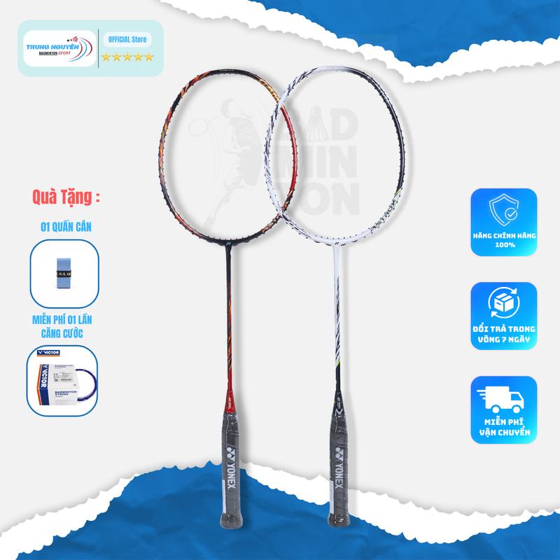 Vợt Cầu Lông Yonex Astrox 99 Play/Game 2 Màu Trắng.Đỏ Chính Hãng Tặng Cước Căng Sẵn Trên Mặt Vợt Kèm Theo Quấn Cán. Bh 2 tháng