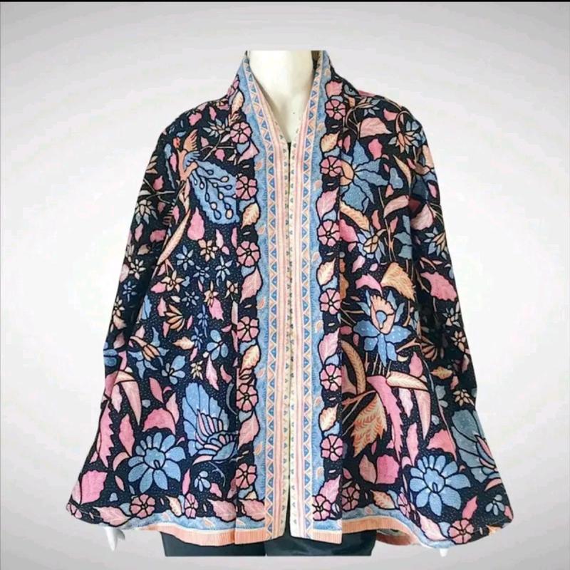Atasan Batik Wanita modern motif 3 negri series- Blouse batik wanita - Blouse batik modern 4