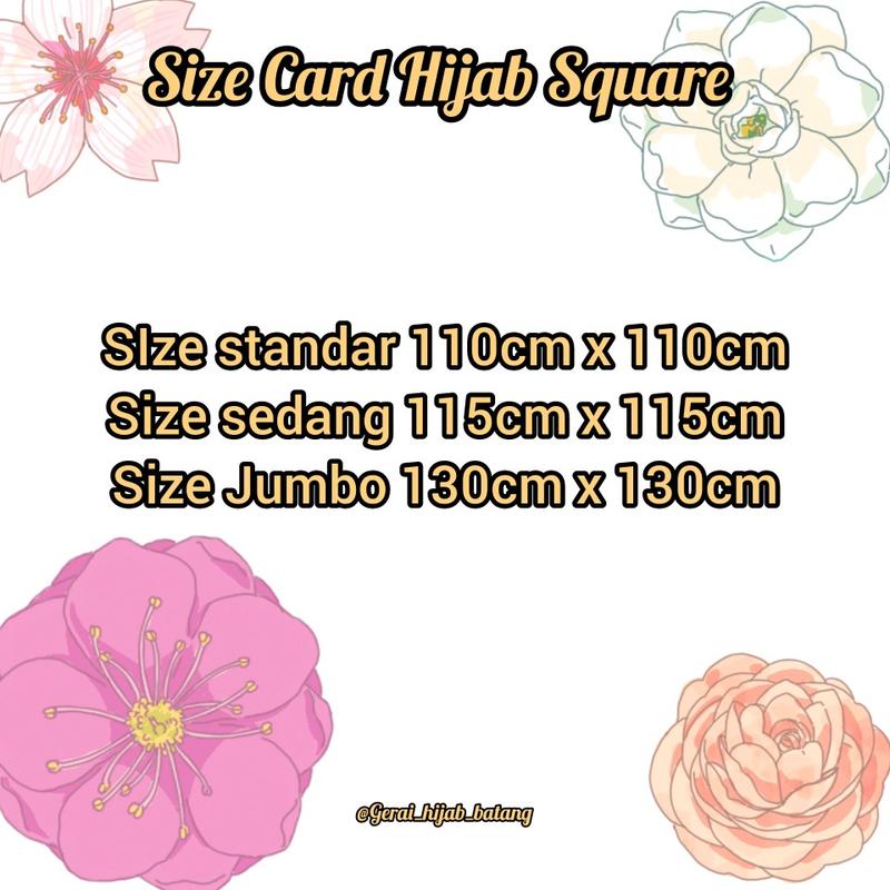 Product Introduction of Kerudung Segi Empat Wanita Muslim Katun Voal Kerudung Syari Jilbab Square Payet Bando Mawar - Nyaman, Lembut 0