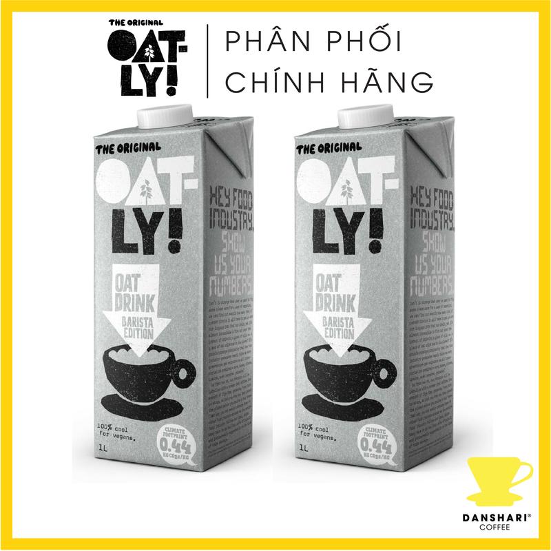 [HSD: T12/2025] - Sữa Yến Mạch Oatly Barista Edition ( 2 x 1L )