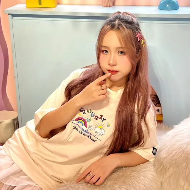 Áo thun nữ nam unisex tay lỡ phông localbrand CLOUDZY form rộng teen cổ tròn trắng oversize TOMORROW 5