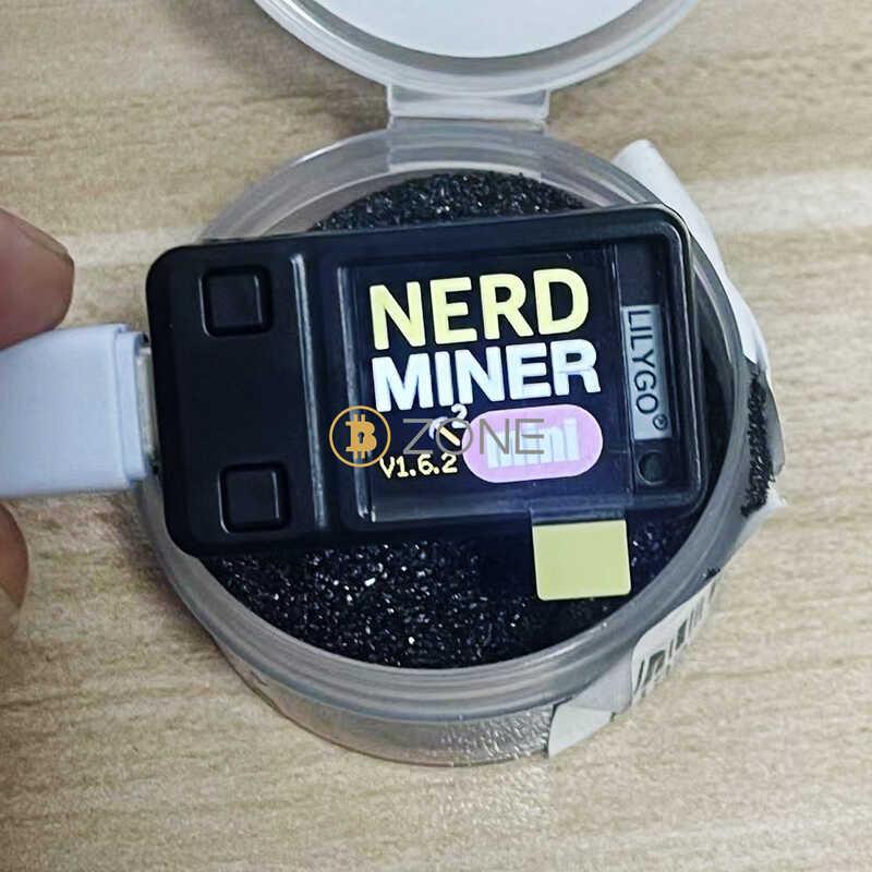 Product Introduction of Bitcoin NerdMiner V2.0 Hashrate 56Kh s With Shell BTC Crypto Solo Lottery Nerd Miner Mini 7