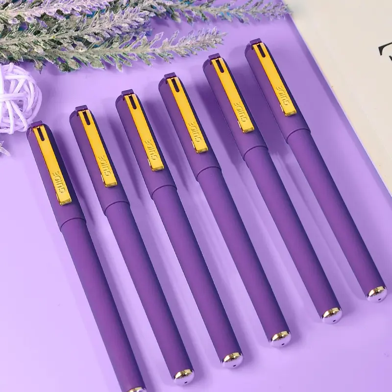 1 Set 0.7mm Gel Pen, Smooth Writing Pen, Fashionable Sign Pen, Office Stationery & Supplies 1