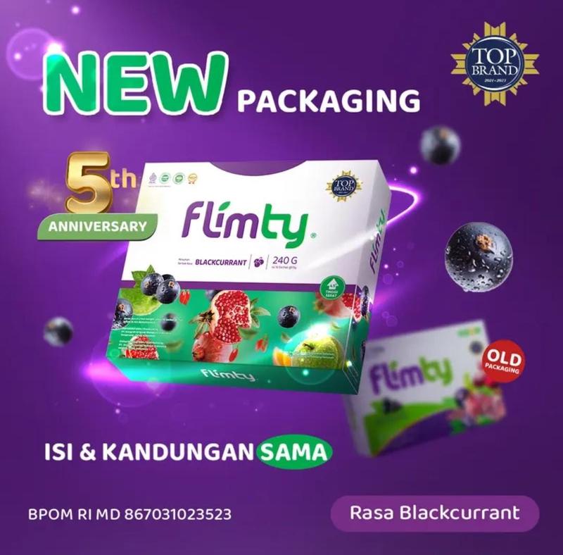 Flimty Minuman Serbuk 3 rasa - 1 box isi 16 sachet - Shop | Tokopedia