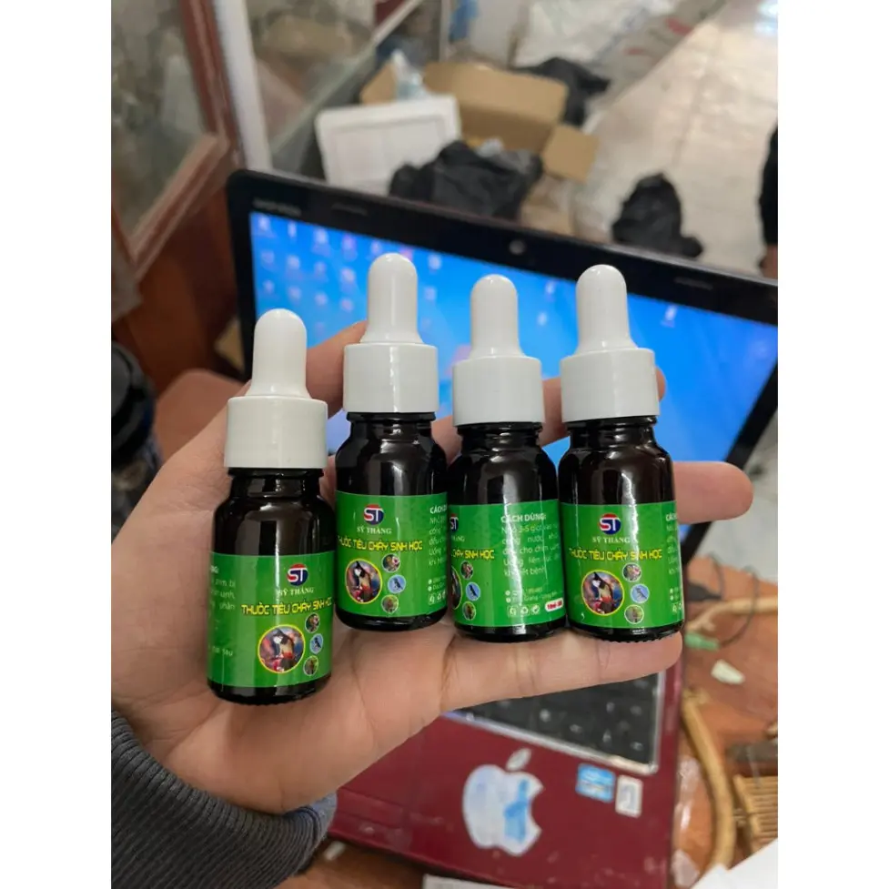 Dung dịch trị t.iêu chảy sinh học Sỹ Thắng 10ml cho chim chào mào , họa mi , chích chòe , hút mật
