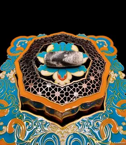 Batu Akik Dzi Calcify Tiger Fang Blessed Tua Tibet 20.5mm E1778