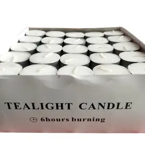 Lilin Tealight Aromaterapi Lilin Tablet 6 Jam Isi 100 Pcs