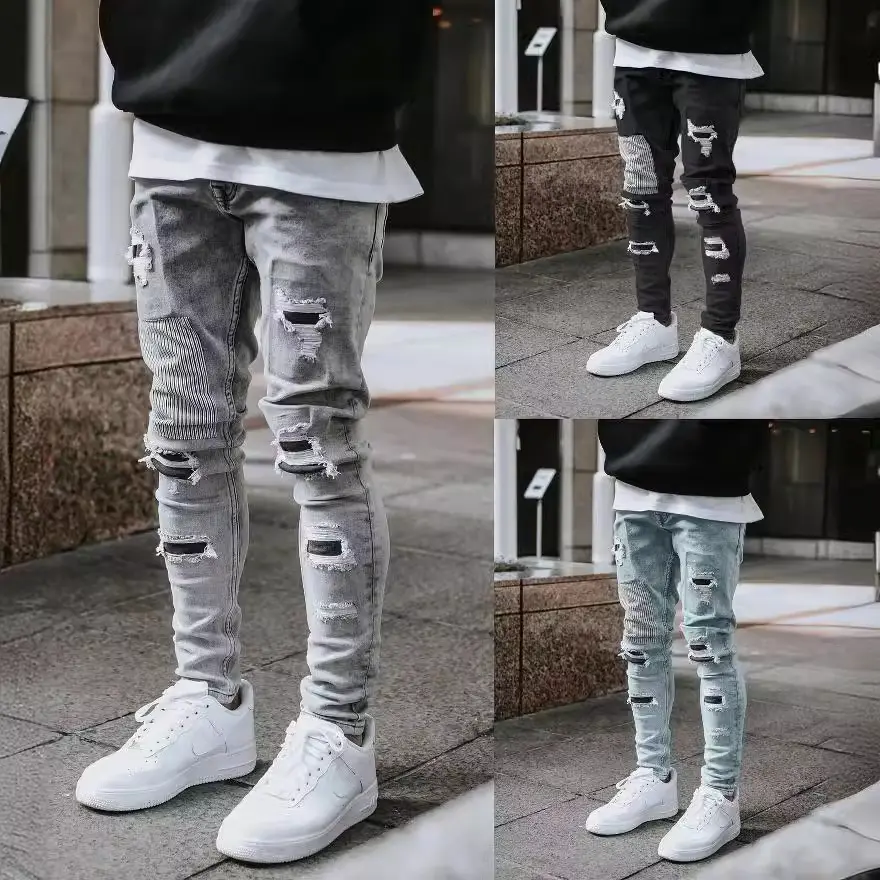 Premium Slim Fit Stretch Jeans for Men – Trendy Skinny Denim Pants| Comfortable & Stylish Jeans for Casual Wear